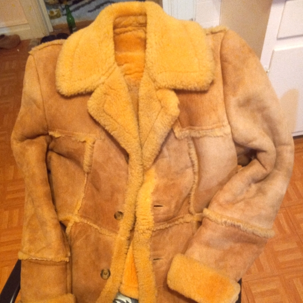 Shearling coat